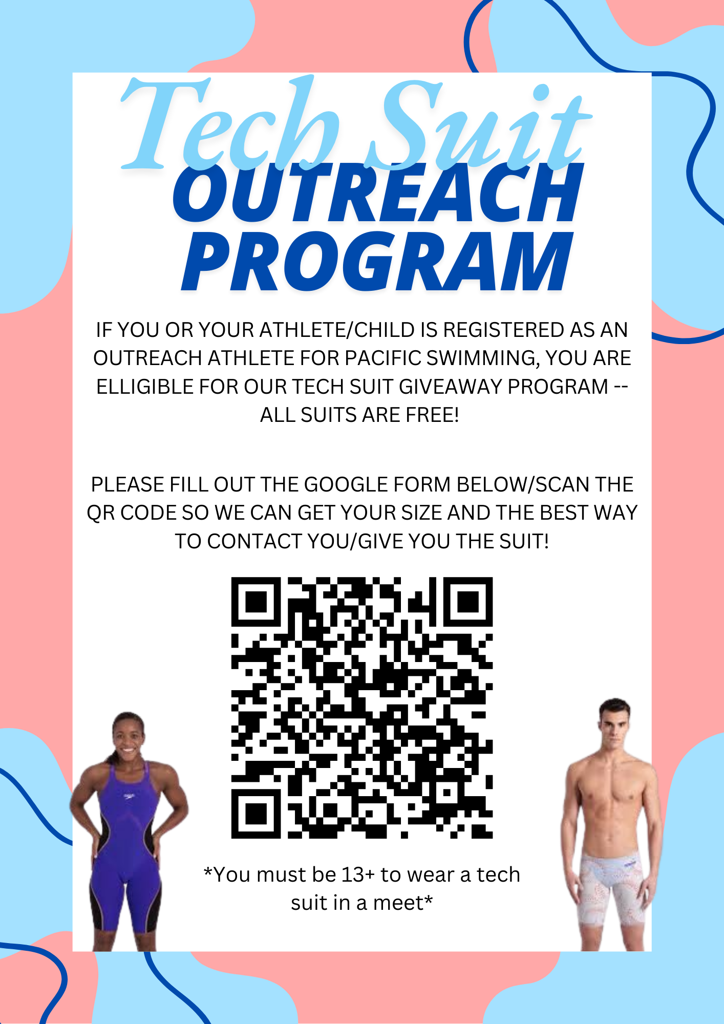 Image for Outreach Athletes - Tech Suit Giveaway